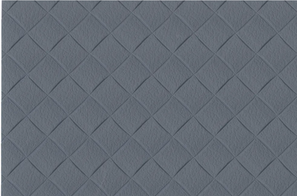 WellP PET Film Roll - Check Pattern British Blue