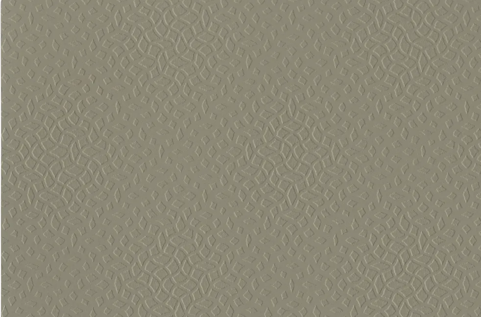 WellP PET Film Roll - Leaf Pattern Shimmering Silver Gold