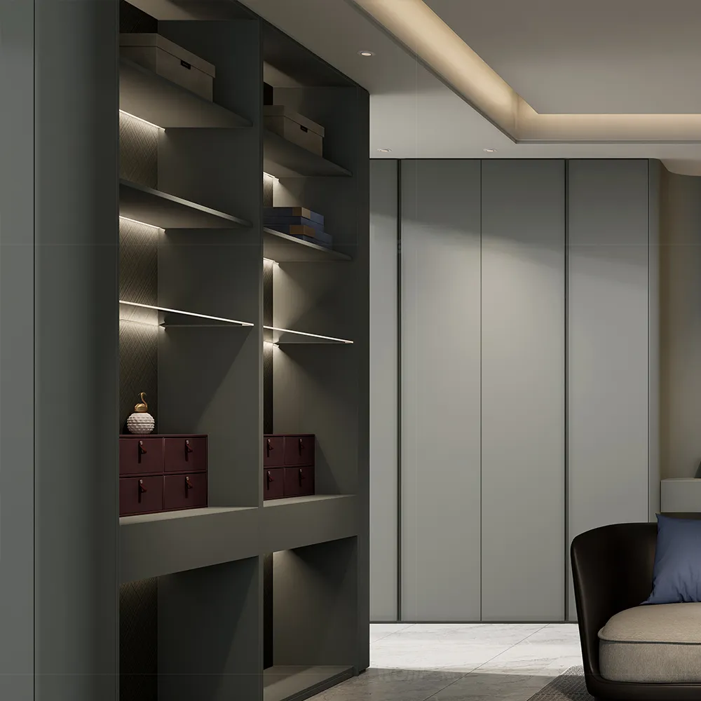 Anti-fingerprint PET Film Surface on Cabinet Doors