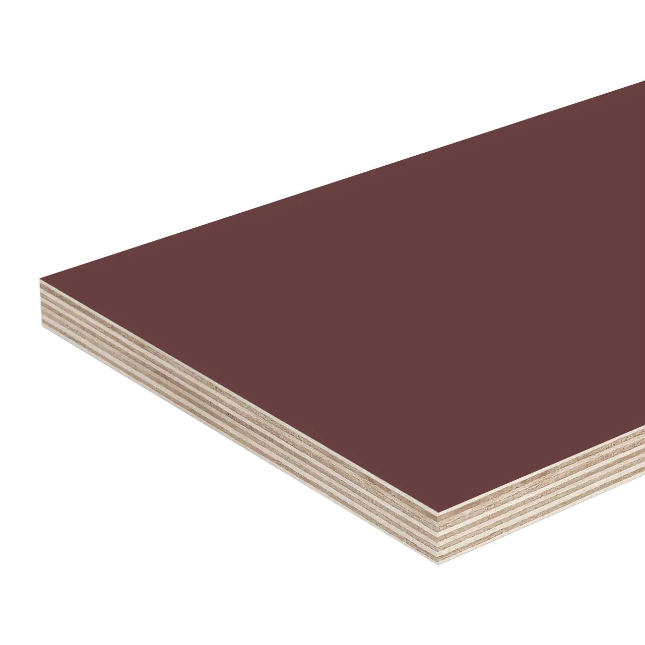 WellP Plywood Decorative Panel - Wine Red Brown
