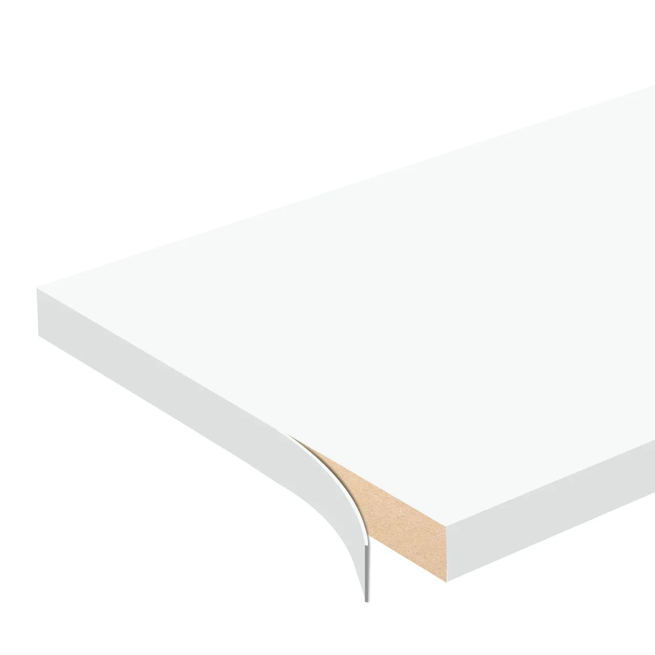 WellP ABS Edge Banding - Alpine White