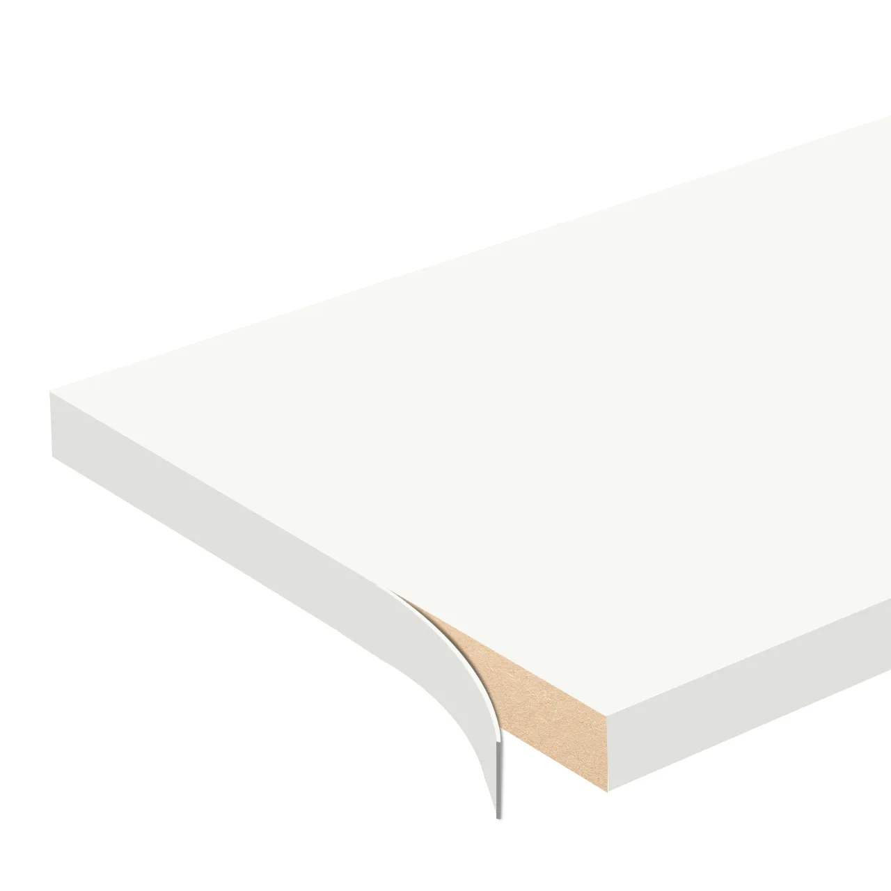 WellP ABS Edge Banding - Wabi-Sabi White