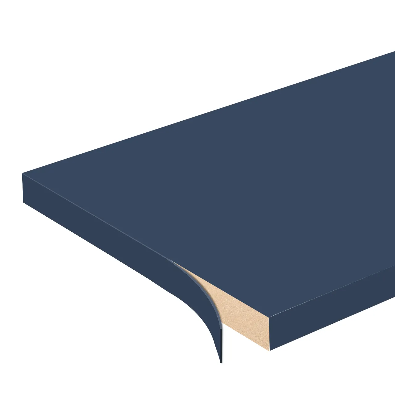 WellP ABS Edge Banding - Moroccan Blue