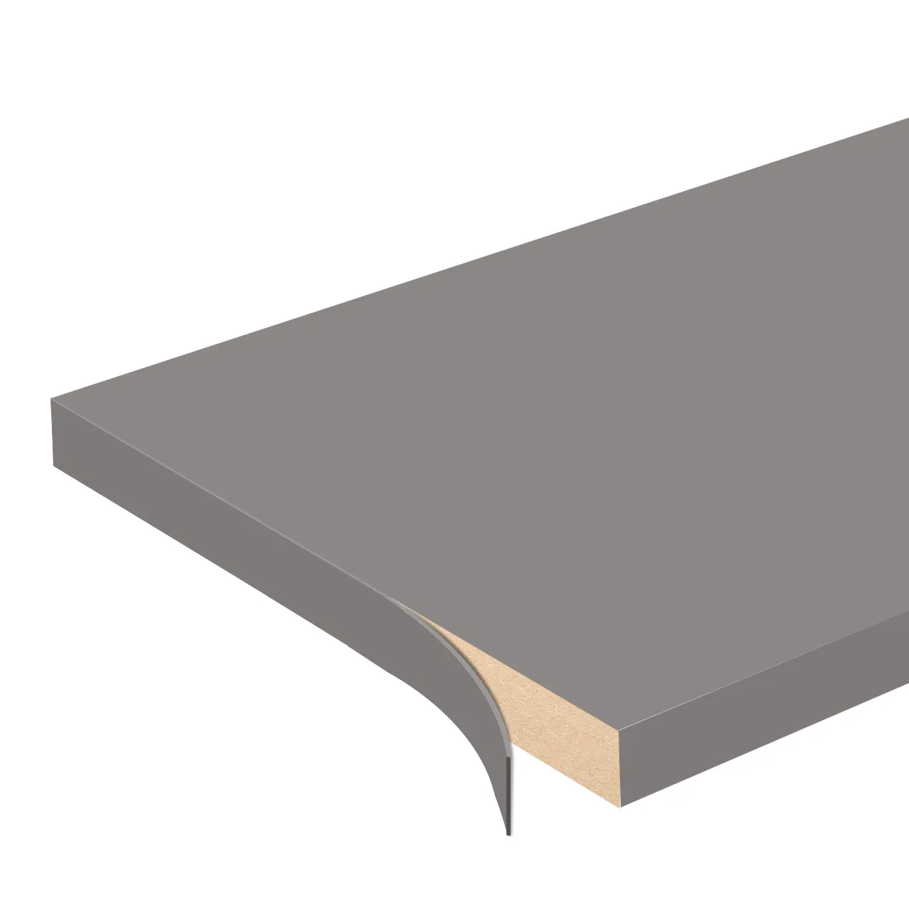 WellP ABS Edge Banding - Bluebird Gray