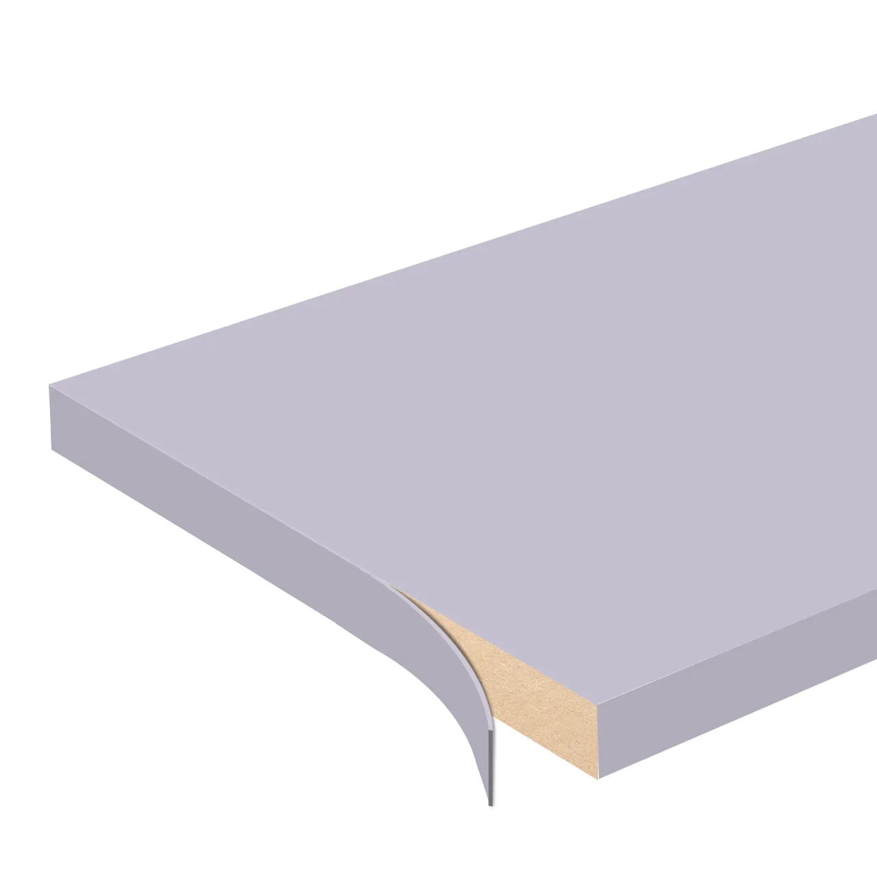 WellP ABS Edge Banding - Lavender Blue