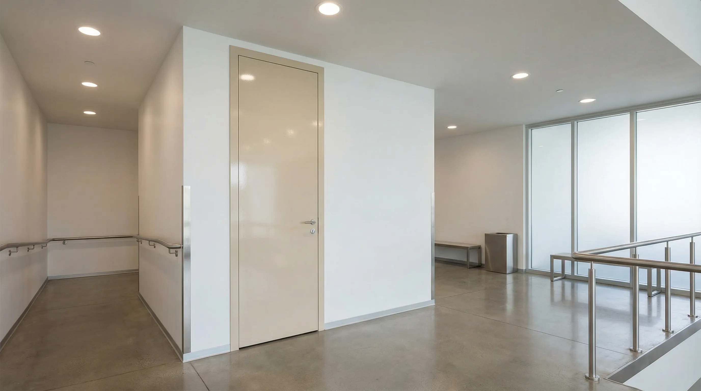 PVC Film Interior Doors for Commercial Spaces