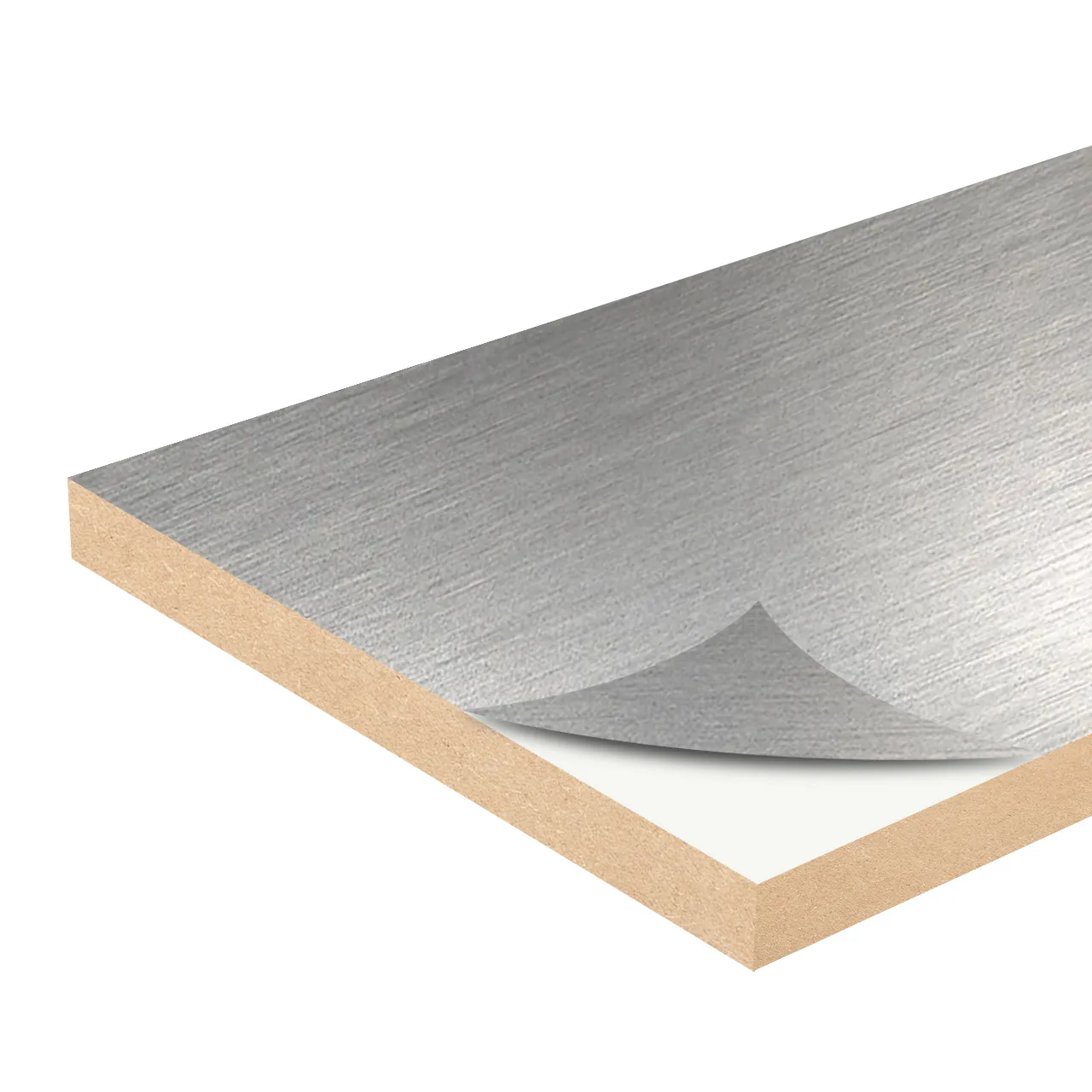 Brushed Metal PET Decorative Film Roll