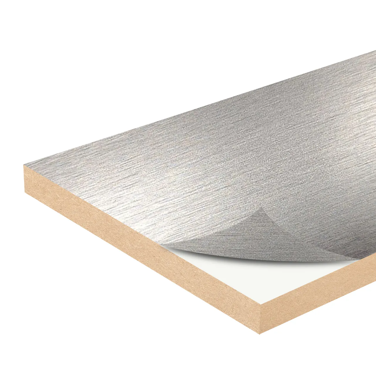 Brushed Metal PET Decorative Film Roll