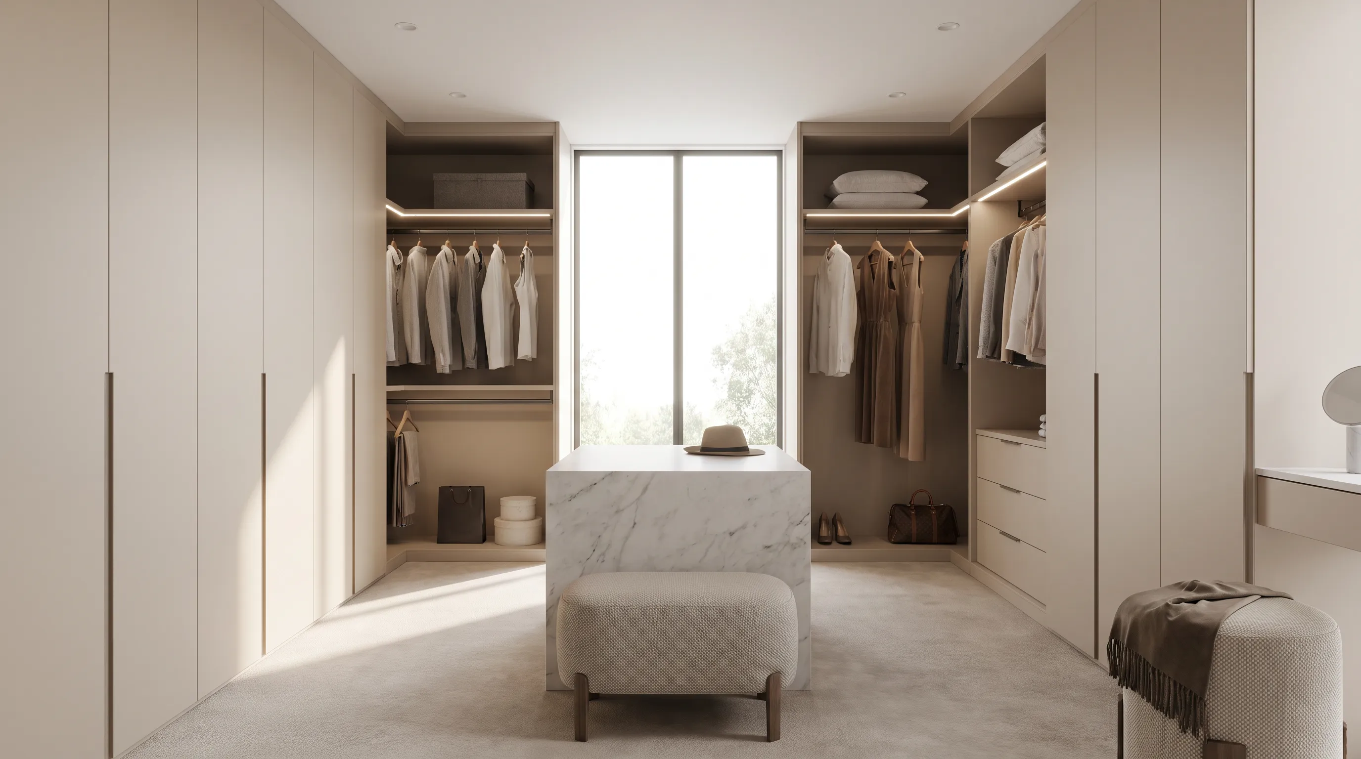 Walk-in Closets: Why PET Film Fits Premium Wardrobe Systems