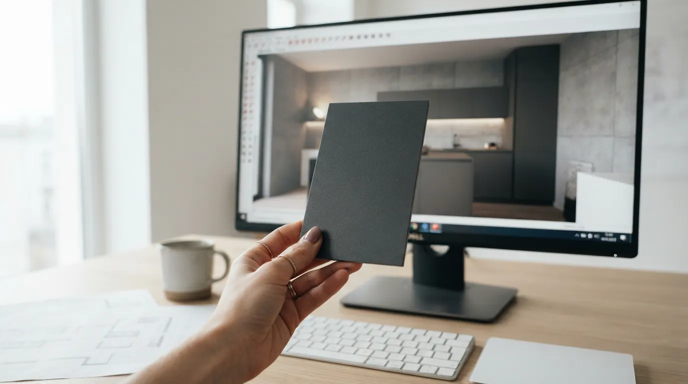 Architectural-Grade Prototyping: Visualizing Surface Materials for Production Reality
